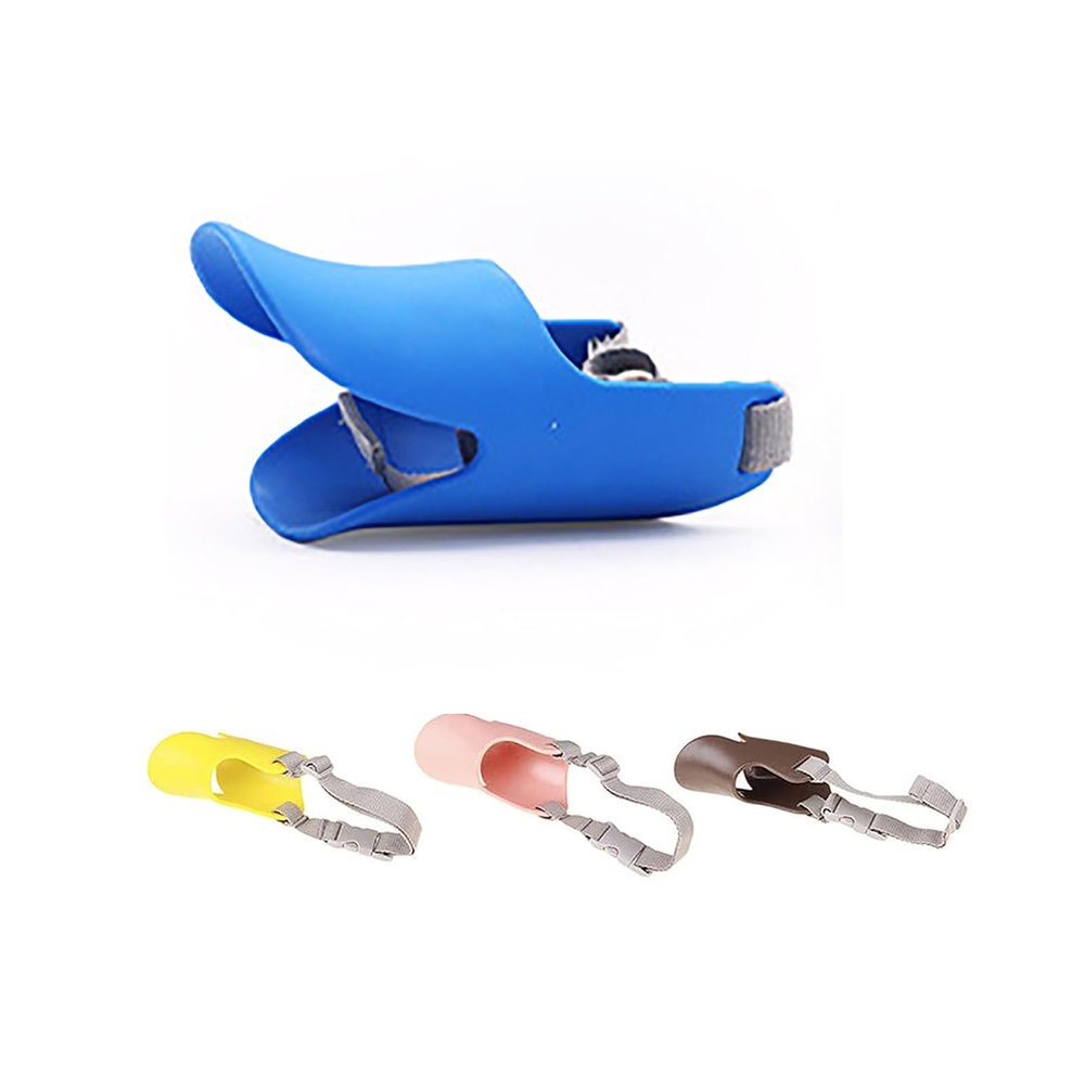 Anti-Bite Silicone Duck-Bill Dog Muzzle