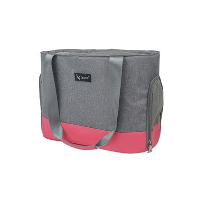 Pet Carrier Bag for Dogs, Cats and Hamsters, Soft Breathable Mesh, Outdoor Travel, Pink
