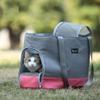 Pet Carrier Bag for Dogs, Cats and Hamsters, Soft Breathable Mesh, Outdoor Travel, Pink view 2