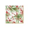 Caspari Cocktail Paper Napkins with Berries and Pine, 20 Count view 2