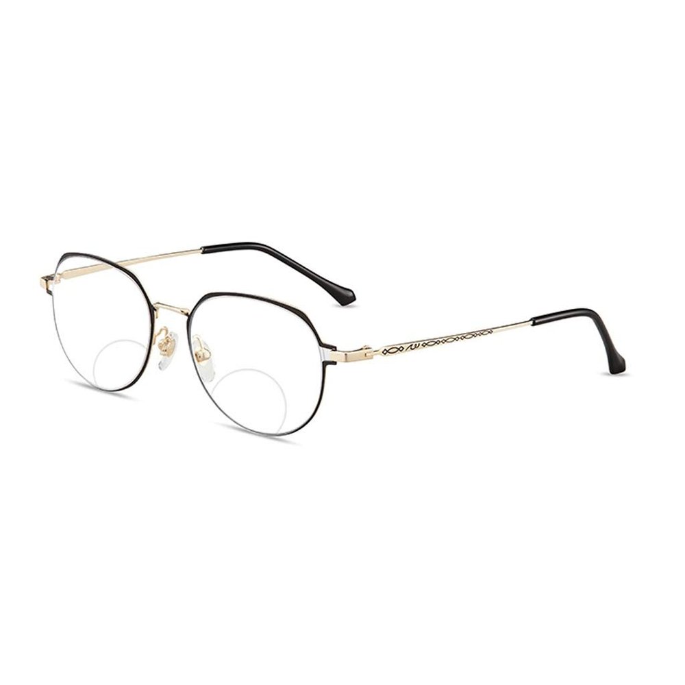 Geeyu High-Definition Dual-Use Reading Glasses, Blue-Light Blocking, Red, 1.5
