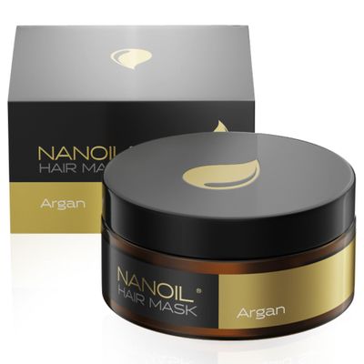 Nanoil Argan Hair Mask, 300 ml – Professional Deep-Repair Care for Dry, Damaged Hair