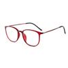Groer Full-Frame Reading Glasses, Blue-Light Blocking, Red, +3.0 view 2