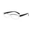 Rectangular Resin Reading Glasses, AR Anti-Reflective, Blue-Light Blocking, Progressive Multifocal (Black, 2.5) view 1