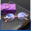 Pink Folding Reading Glasses with Case, Blue-Light Blocking, Anti-Glare, 2.0 view 3