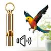 AMONIDA Clear and Loud Metal Bird Training Whistle with Ring view 2
