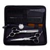 Professional 6.0-Inch Hairdressing Scissors Set, Straight and Thinning Shears view 1