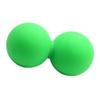 Backbayia Silicone Massage Ball, Duo Ball for Arms, Neck and Back (Green + Green) view 2