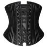 E-girl Women's Underbust Corset with Bust Closure and Steel Boning, Black, 46 view 2