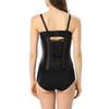 E-girl Women's Underbust Corset with Bust Closure and Steel Boning, Black, 46 view 4