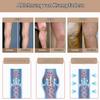 YISEMEYA 2 Pairs Medical Compression Pantyhose, 20–30 mmHg, High-Waisted, Opaque, Class 2 Support view 4