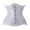E-girl Women's Underbust Steel-Boned Corset, White, Size 40 view 1