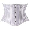 E-girl Women's White Underbust Waist Corset with Steel Boning, Size 36 view 1