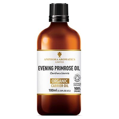 Organic Cold-Pressed Evening Primrose Oil 100 ml – 100% Pure, Vegan, Certified Organic