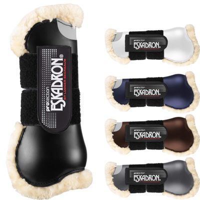 Eskadron Flexisoft Faux Fur Front Boots, 2-Piece Set, Full, White