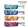 Eyeguard Reading Glasses, Stylish Patterned Frames for Women, 4-Pack, 4 Colors, +3.00 view 4