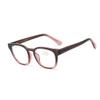Unisex Big-Frame Reading Glasses, Blue-Light Blocking, Anti-UV (Gray, +1.5) view 1
