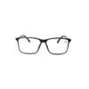 Unisex Square Full-Frame Reading Glasses, Blue-Light Blocking, Anti-Glare, Spring Hinges, 2.0/2.5 view 1