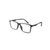 Unisex Square Full-Frame Reading Glasses, Blue-Light Blocking, Anti-Glare, Spring Hinges, 2.0/2.5 view 2