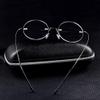 MANG Bifocal Reading Glasses, Rimless Retro Round Full-Rim Blue-Light-Filtering Computer Glasses, Unisex view 4
