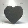 TULLUN Personalized Heart-Shaped Slate Pet Grave Marker with Stand, 10 x 10 cm view 2
