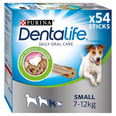 Dentalife Dental Chews for Small Dogs, Chicken, 18 x 49 g