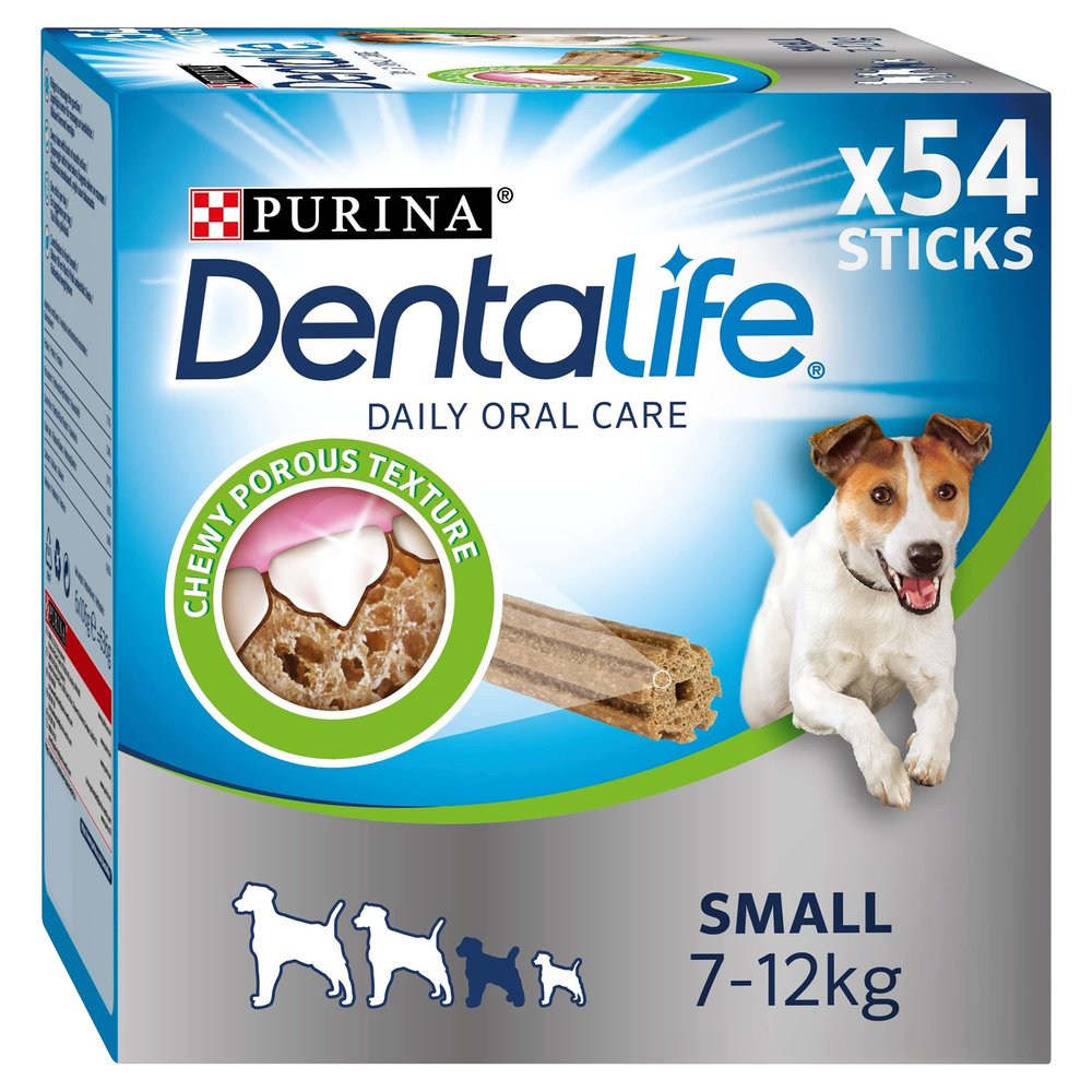Dentalife Dental Chews for Small Dogs, Chicken, 18 x 49 g