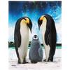 YISUMEI Blue Sky Penguin Plush Fleece Blanket 150x200 cm view 1