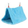 Zerodis Pet Triangle Hammock, Cotton Breathable Hammock Toy Swing Sleeping Bag for Hamsters, Rats, Squirrels, Chinchillas, Parrots and Other Small Pets (M-Light Blue) view 1