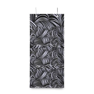 MONTOJ Abstract Painting Door Organizer for Room or Bathroom