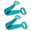 2-Pair Silicone Body Brushes, 28-Inch Double-Sided Back Scrubbers view 1