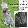 Belababy No-Pull Dog Harness, Breathable, Adjustable, Orange, XL view 4