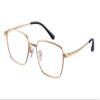 SHINU Titanium-Frame Reading Glasses with Blue-Ray Filter, MF1029 (C2, Adapted Normal Lens) view 1