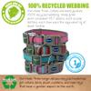 Ancol Recycled Plastic Dog Collar, Quick-Release Buckle, Size L view 2