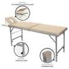 Sport-Tec Robusta ST Aluminum Portable Massage Table, incl. Headrest and Armrest, 170/210 x 65 x 70–82 cm view 2