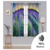 RYQRP Lavender Butterfly Dove Landscape Blackout Curtain, 183 x 214 cm view 2