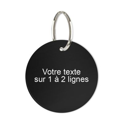 Personalizable Round Pet Tag