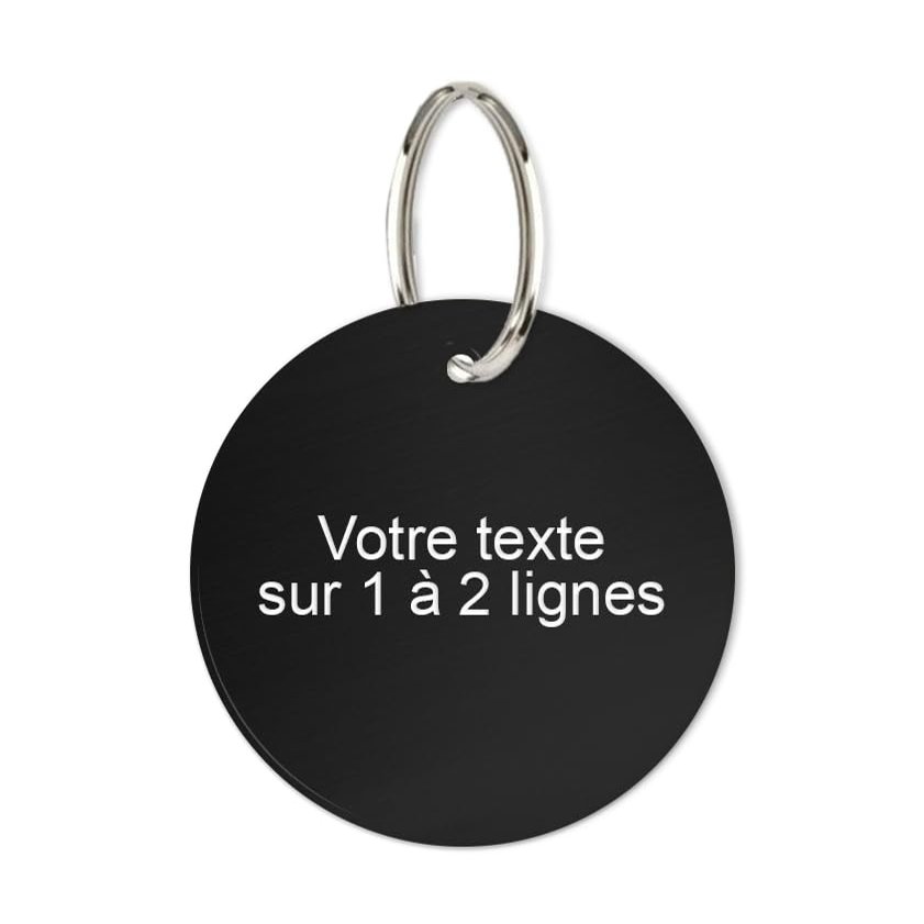 Personalizable Round Pet Tag