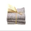 Solwang Organic Cleaning Cloths, Cream/Gray, 3-Pack view 1