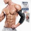 BLACKROX Elbow Brace [Comparison Winner 2026], S-L | Women's & Men's | Left & Right | Tennis Elbow Support | For Sports, Golf, Tennis & Bodybuilding | Black, Size L view 1