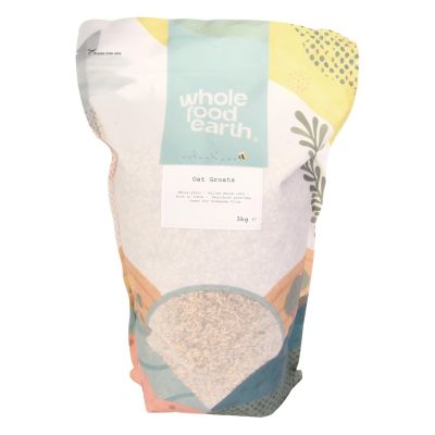 Wholefood Earth Oat Groats 3 kg | GMO-Free | Natural | High Fibre