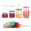 Yobbai Lids for Pet Food Cans, Food-Grade Silicone, BPA-Free, Dishwasher-Safe, 6-Pack view 3