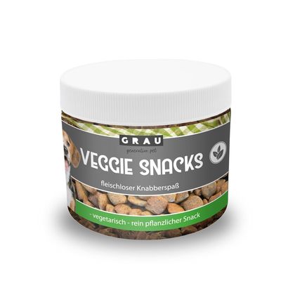 GRAU Original Grain-Free Vegetarian Dog Snacks - Veggie Snacks, 1 Pack (1 x 160 g)