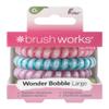 Brushworks Glitter Hair Wonder Bobbles, Large, 5-Piece Set, 100 g view 1