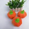 PetPhindU Puppy Squeaky Plush Toy - Pumpkin Chew Toy view 3