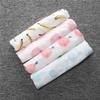 AYIYO 2-Layer Muslin Baby Bath Towel, 70 x 115 cm, Pineapple view 3