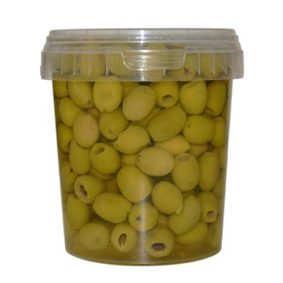 Hymor Green Pitted Olives from Morocco, 450 g