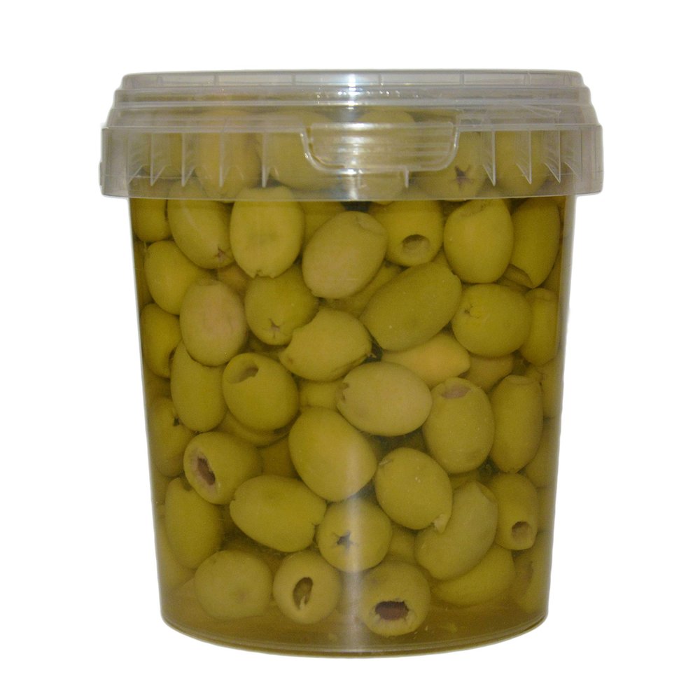 Hymor Green Pitted Olives from Morocco, 450 g