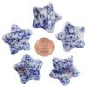 mookaitedecor 5-Piece Star-Shaped Polished Crystal Pocket Stones view 1