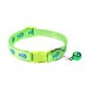 Bodhi2000 Dog Cat Fish Bone Print Breakaway Collar with Bell view 1